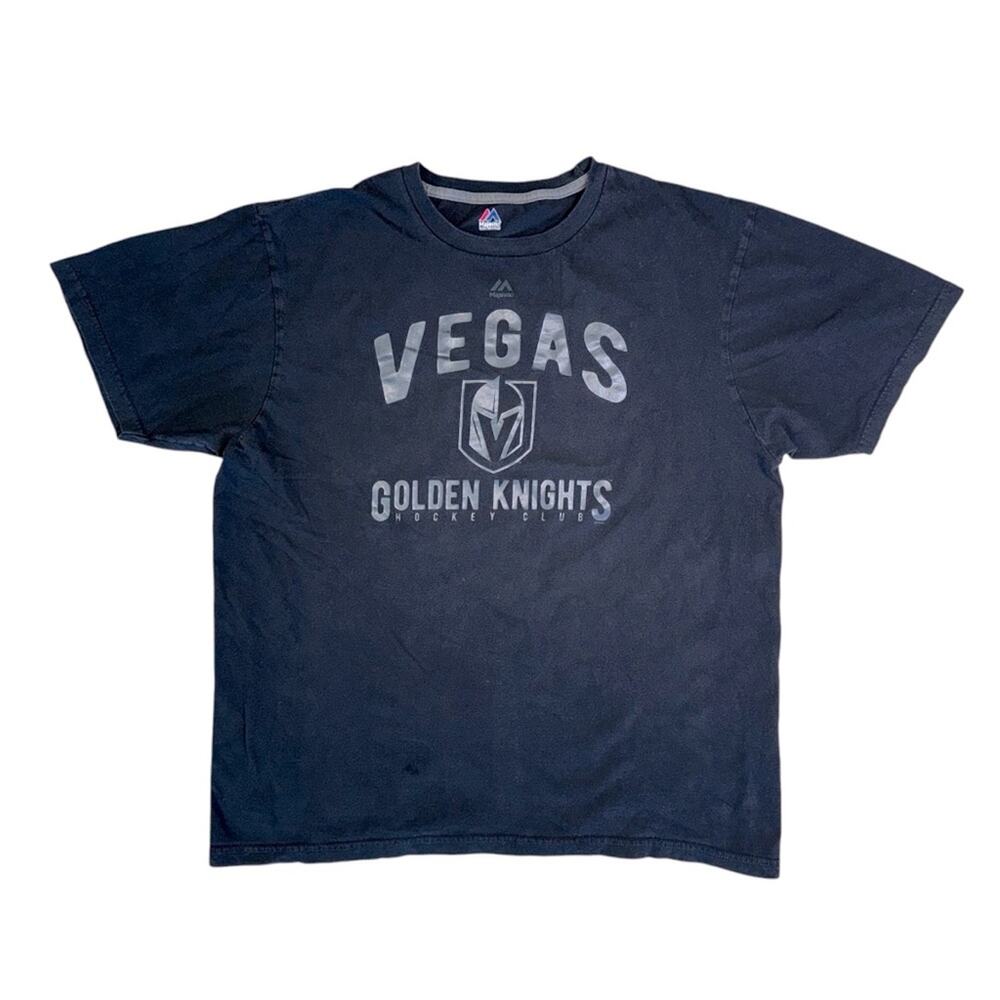 MAJESTIC Men’s Vegas Golden Knights Black Short Sleeve T-Shirt